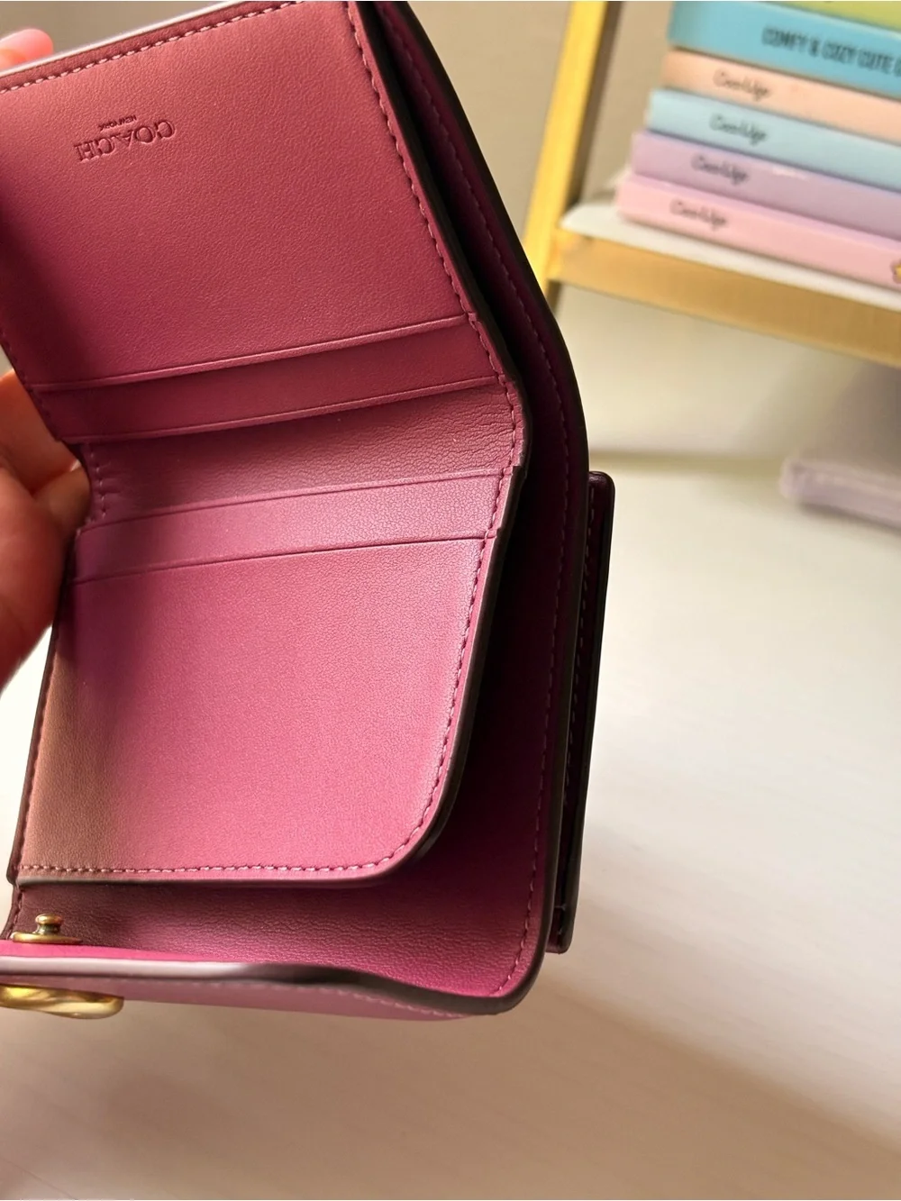 Coach card holder wallet